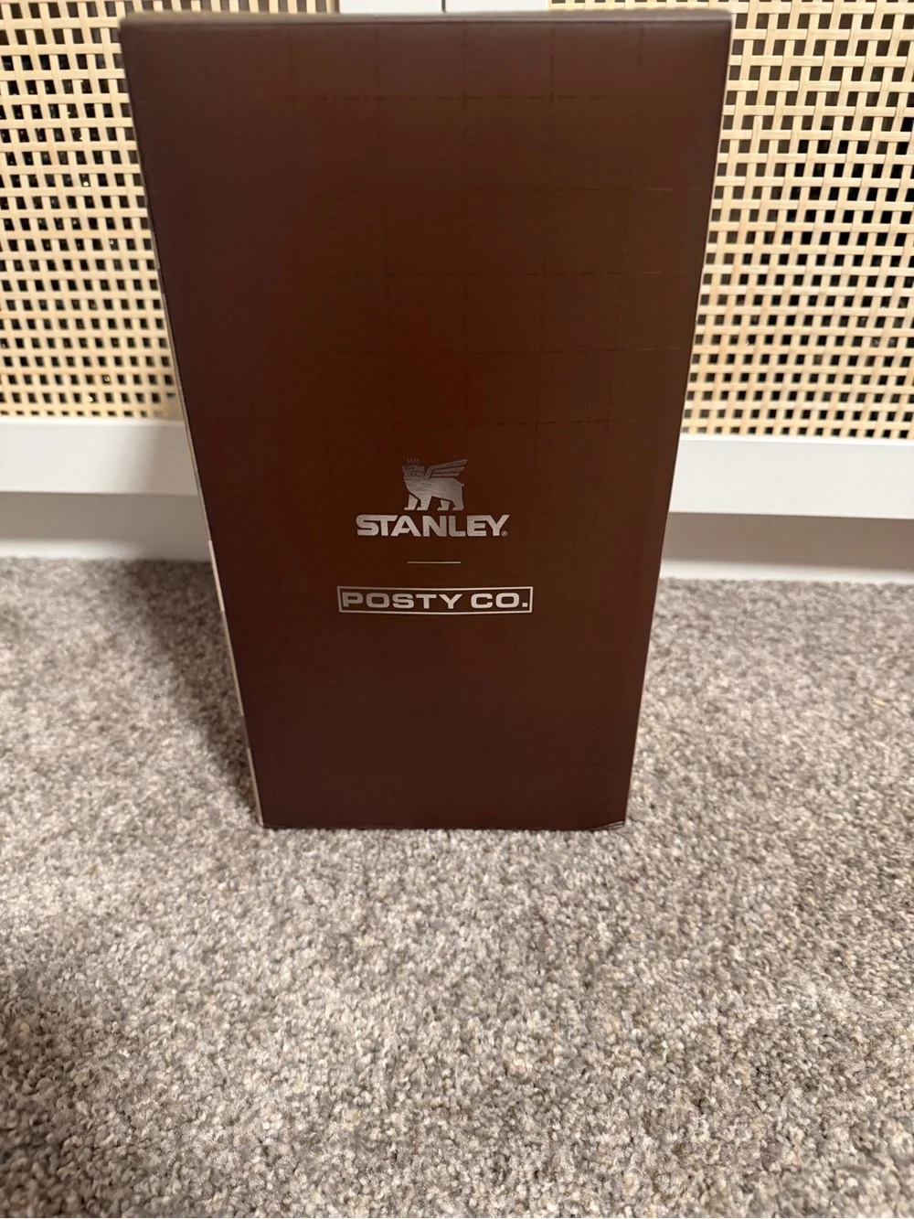 Stanley x Post Malone Brown Pouch Insulated Tumbler with Posty Co. Logo Charms - Picture 2 of 5